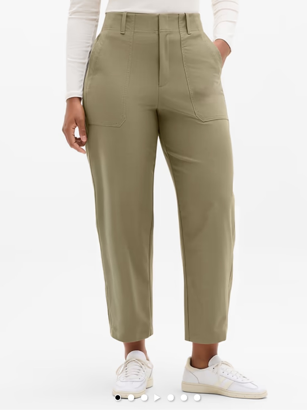 Athleta Skyline High Rise Barrel Leg Pants